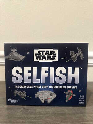 Ridley's Selfish Star Wars Strategy Card Game
