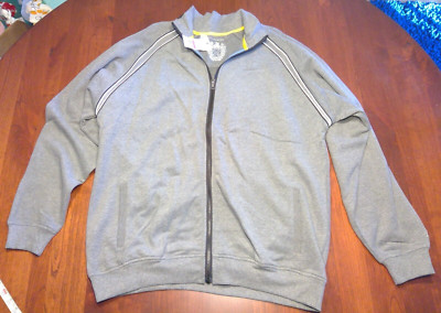 Cutter & Buck Full Zip XXL Charcoal Heather Sweatshirt Jacket NWT