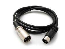 Audio Kabel 150 cm XLR 3 polig Stecker zu DIN...