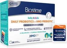 Baby Probiotic for Kids with HMO & Prebiotic Fiber | Kids Immune Support | Co...