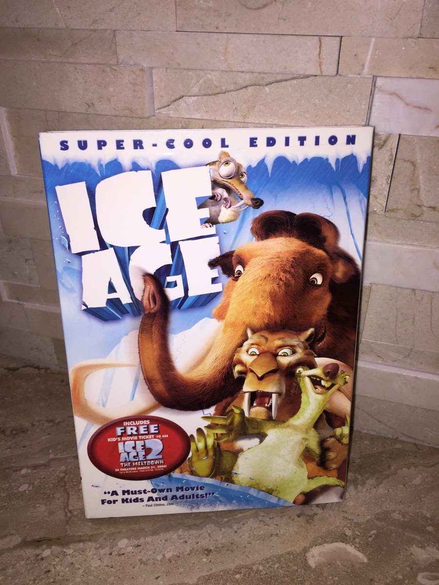 Ice Age (DVD, 2006, 2-Disc Set, Super Cool Edition