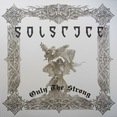 SOLSTICE (UK) - Only The Strong [WHITE/SILVER MARBLED Vinyl] 2-LP  (2008)  *RAR*