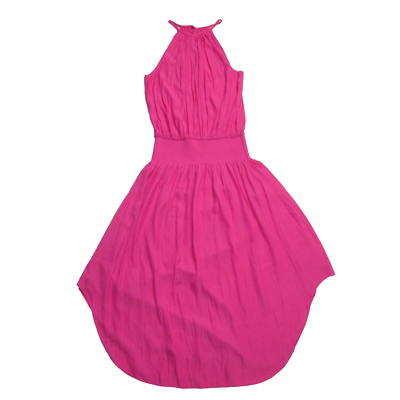 knee length dresses for ladies Ramy Brook AUDREY SMOCKED MIDI DRESS- wild pink