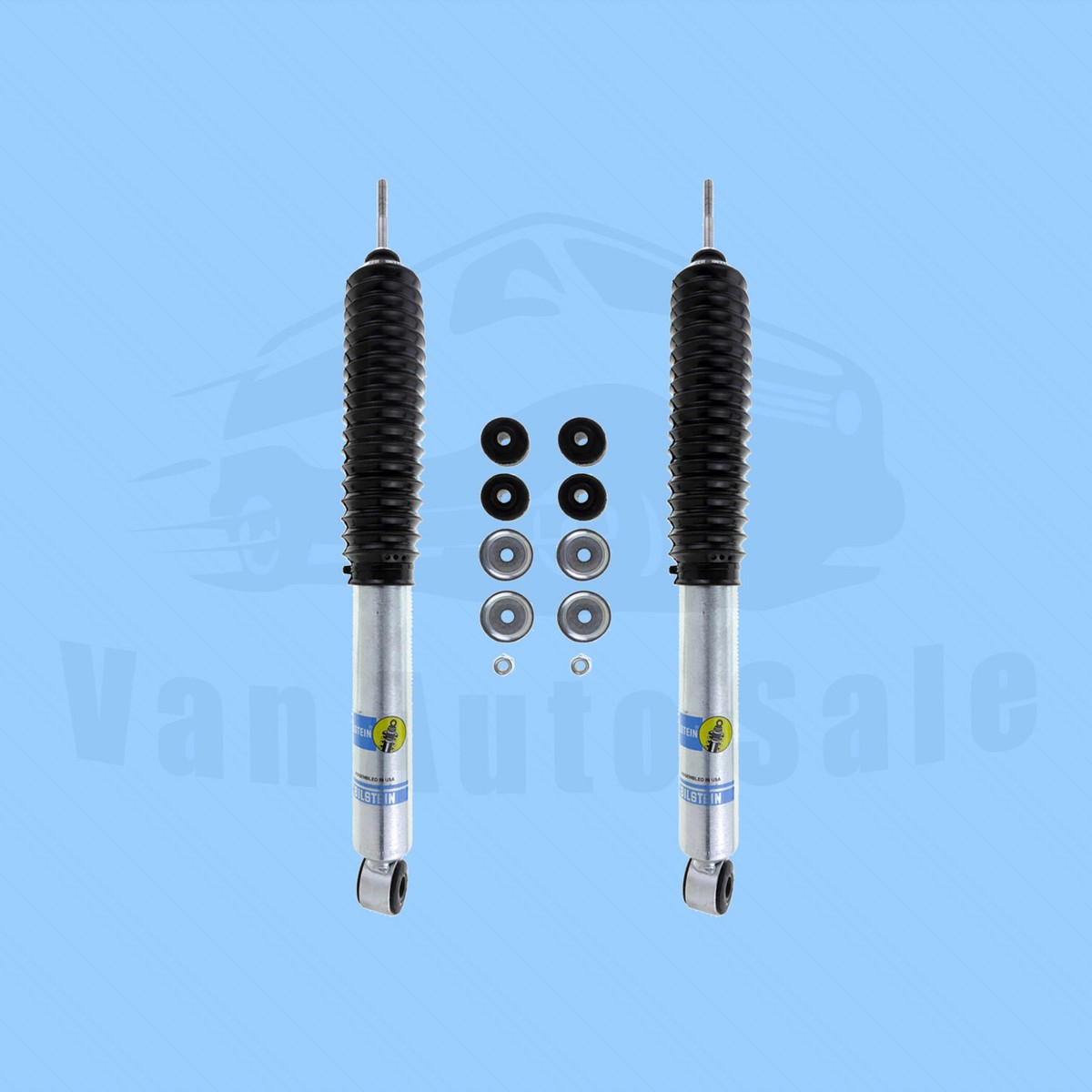 Kit 2 Amortiguadores Delanteros Bilstein B8 5100 Elevador 0-2.5″ Para GMC Sierra 2500 HD 2001-2010