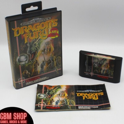 Sega Mega Drive Spiel | Dragon's Fury 3D Pinball | PAL