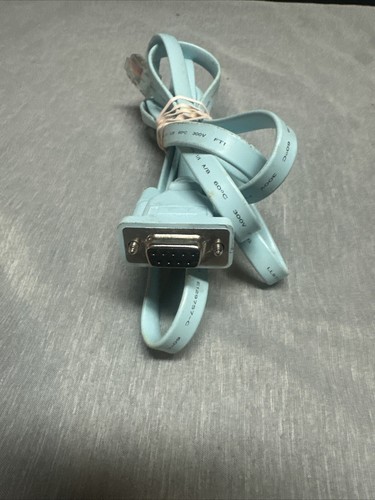Cisco Systems RJ45 to DB9 Serial Console Cable 1.8m AWM 20251 LL97744 E129757-3 - Picture 2 of 4