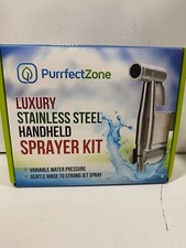 PurrfectZone Luxury Stainless Steel Handheld Sprayer Kit X001LM6NHB