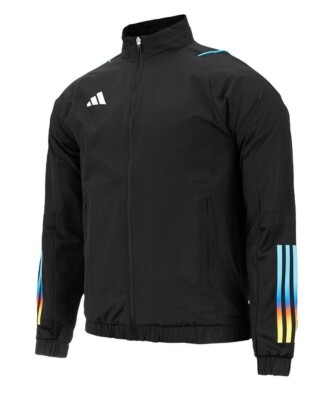 Adidas Tyro Travel World Cup Men's Track Jacket Soccer Black