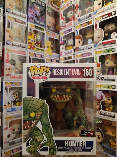Funko Pop Games 160 Hunter Resident Evil Vaulted GameStop Exclusive