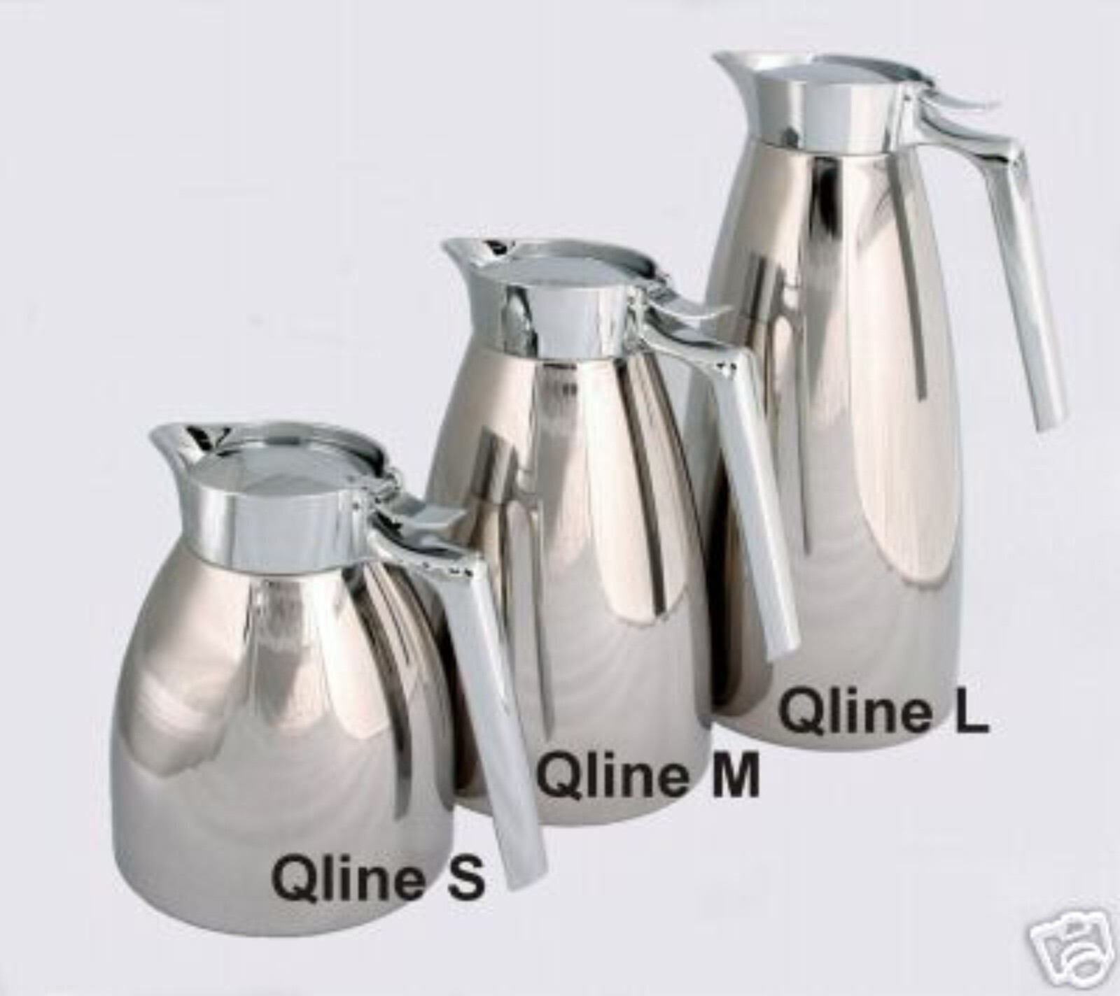 BONAMAT Isolierkanne Qline S mit Klappdeckel - NEU