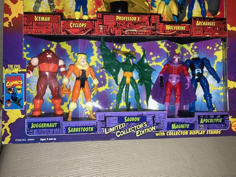 TOYBIZ X-MEN action figure 25個 未使用品セット ToyBiz The Uncanny X-Men Mutant Hall of Fame -10 Figure Set
