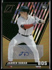 2022 Panini Chronicles #2 Jarren Duran Zenith Autographs
