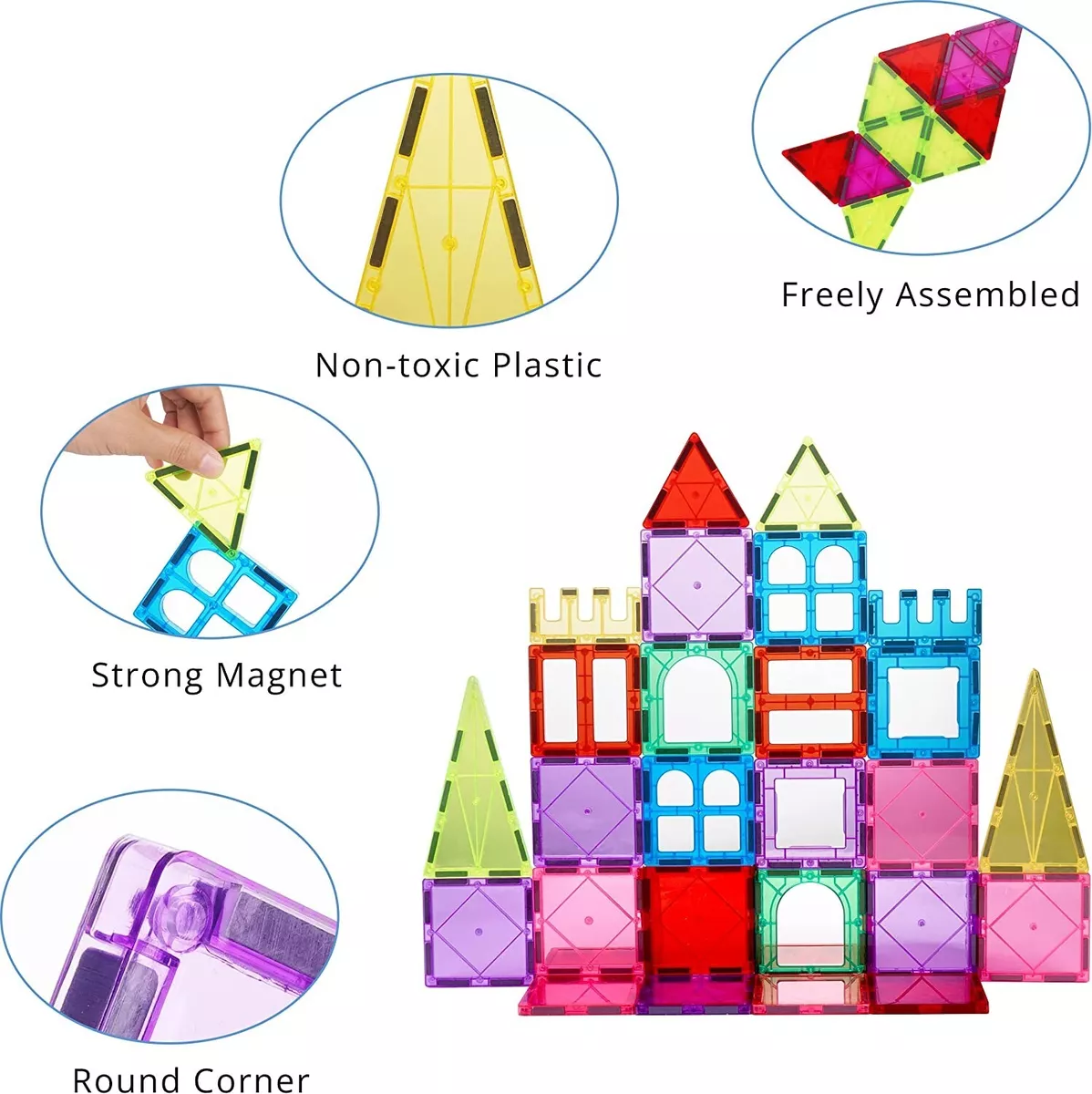 Magnetic tiles best sale for toddlers