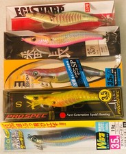 5 HIGH END 3.5 SIZE SQUID JIGS