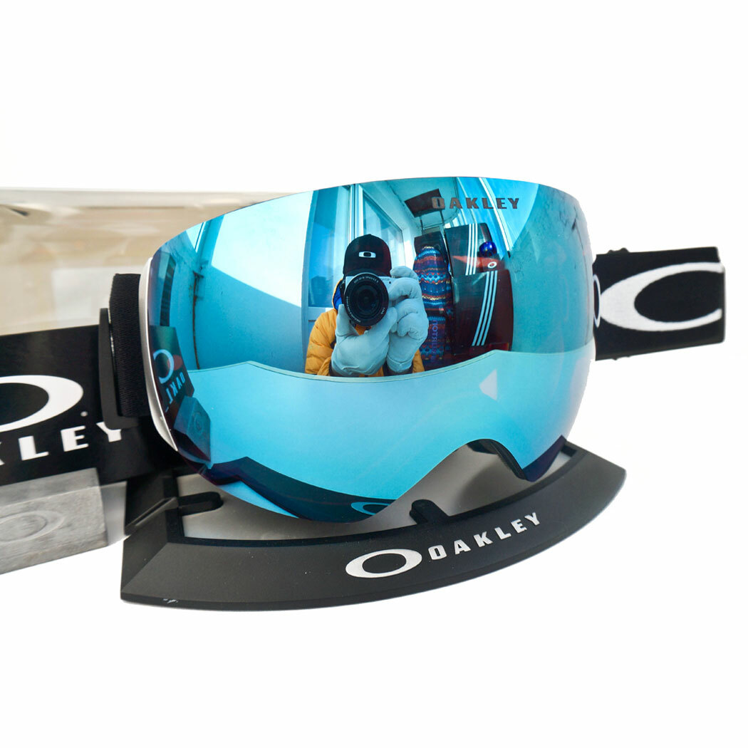 oakley flight deck blue iridium