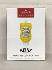 HEINZ YELLOW MUSTARD ~ 2024 Hallmark Keepsake Ornament