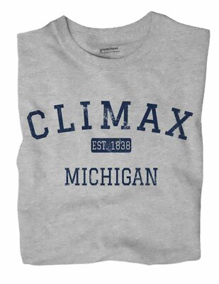 Climax Michigan MI T-Shirt EST