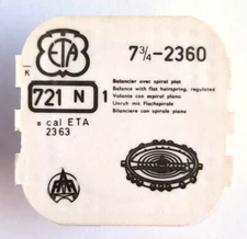 ETA Balance Complete 721 N, 7 3/4, Cal. 2360 - SEALED NOS