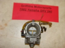 1982 YAMAHA SRV 540 oem original KEIHIN carb carburetor complete w choke plunger