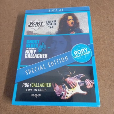 RORY GALLAGHER - 3 DVD - SPECIAL ED.: Irish Tour '74   Ghost Blues   Live In Cork