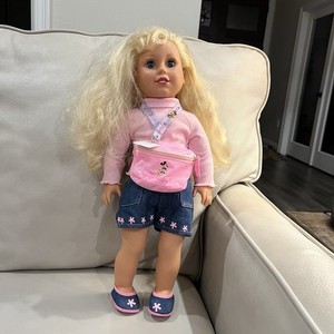 Vintage My Disney Girl 18" Doll Blond Hair