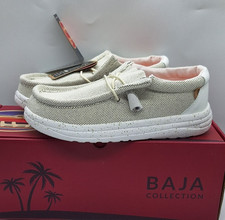 LAMO White Paula Women's Casual Boat Walking Shoes US 9 EU 40