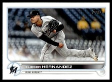 2022 Topps Series one Elieser Hernandez Miami Marlins #9