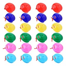 24Pcs Finger Castanets Musical Toys Rhythm Toys for Kids Children Boys Girls