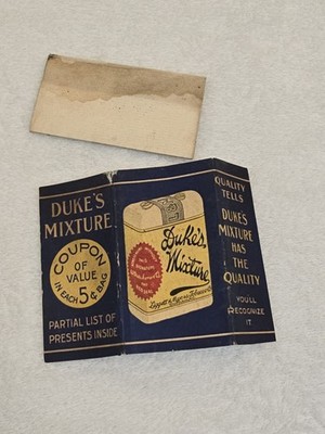 cigarettes from the 1900s Vintage Dukes Mixture L&M Cigarette Papers Rolling Tobacco Advertising  1900s