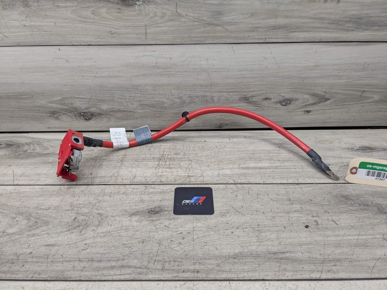 OEM BMW F15 F16 F85 F86 X5 X6 X5M Positive Plus Battery Pole Terminal Red Cable