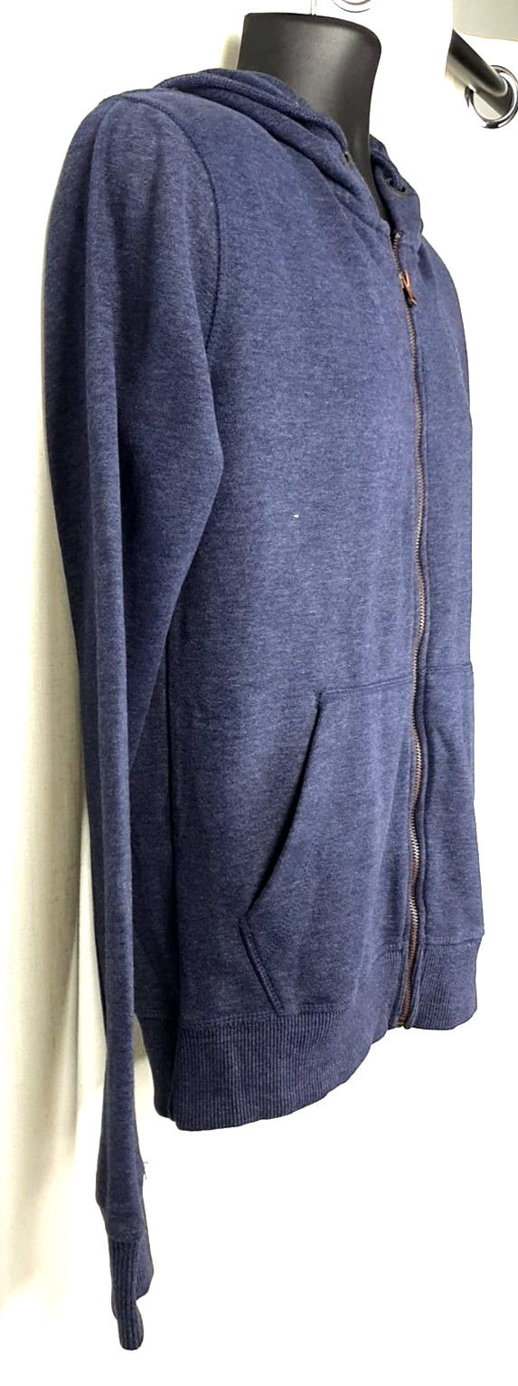 Soulcal & Co Sinatureg Zip Hoodie Indigo Marl Size M RRP £25 CR063 FF 03 image 4