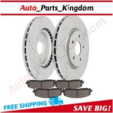 Front Brake Rotors And Metallic Pads For Chrysler Pacifica Chrysler Pacifica Front Brake Rotors And Metallic Pads For Chrysler Pacifica Chrysler Pacifica