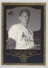 2001 SP Legendary Cuts Harvey Haddix #14 1u6