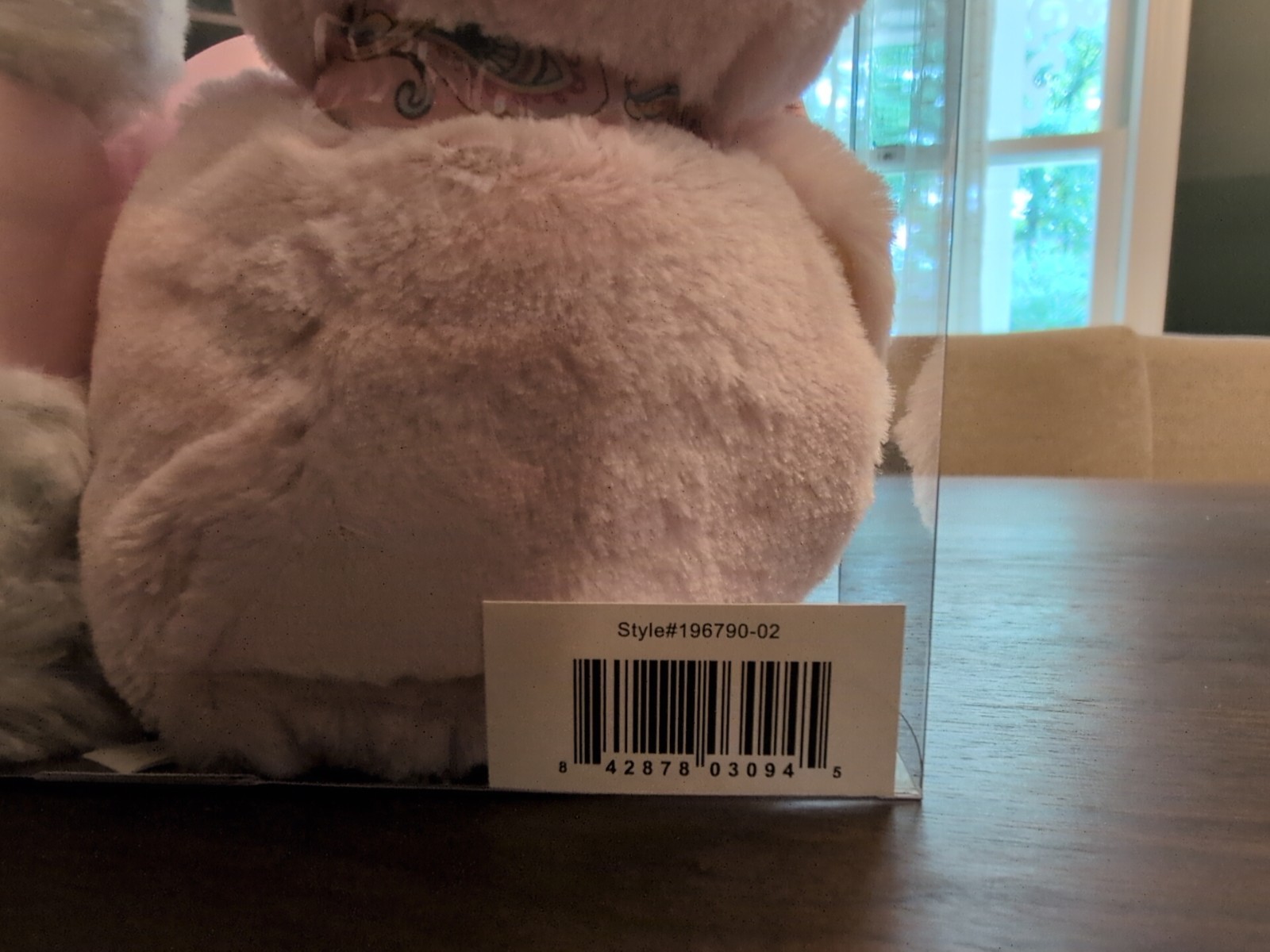 Bearington Baby Security Blanket 16x16 & Plush Owl  Pink And White