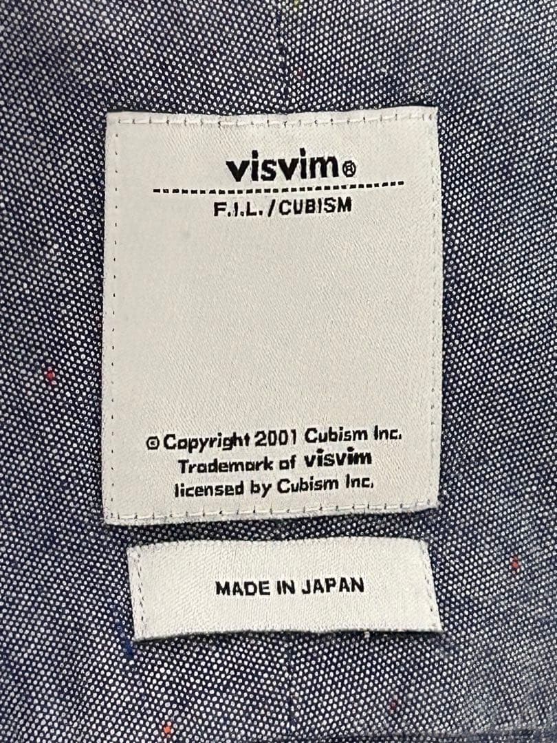 visvim Chambray Button-Down Shirt Size 1 Multicol… - image 8