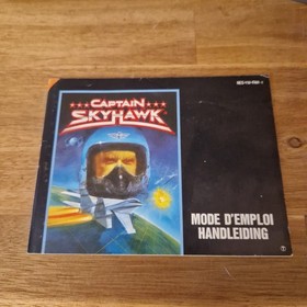 CAPTAIN SKYHAWK NINTENDO NES JEU COMPLET BOITE ET NOTICE CIB PAL FRA FAH