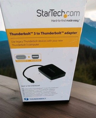 New StarTech Thunderbolt 3 to Thunderbolt 2 Adapter TBT3TBTADAP Laptop Cable Box
