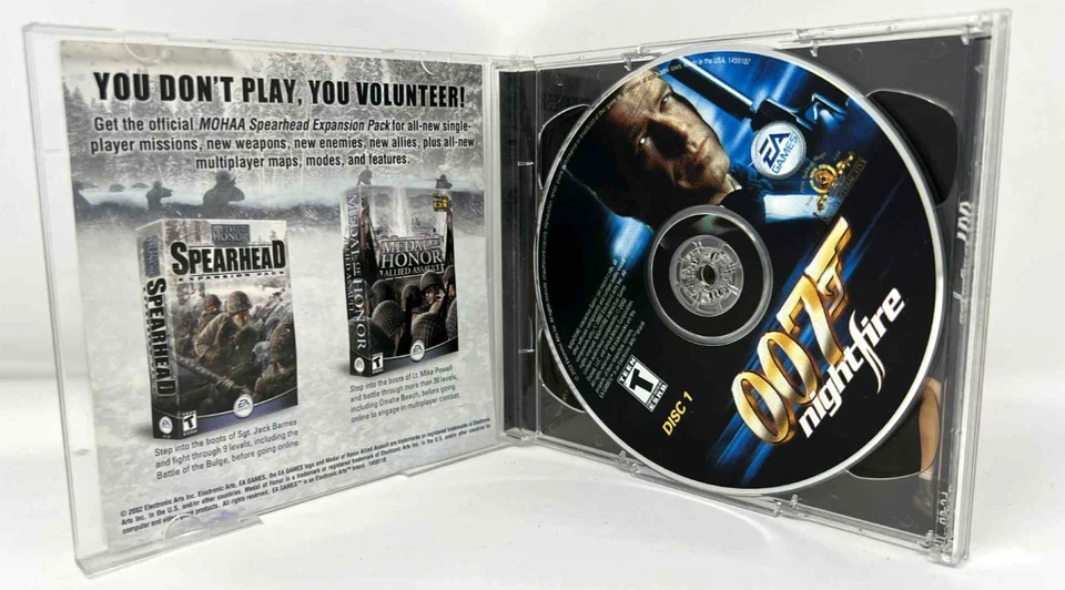 007 Nightfire (PC, 2002) James Bond CIB Complete - Image 3 of 3