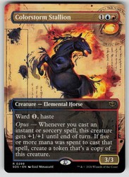 Colorstorm Stallion (Borderless) #299 Secrets of Strixhaven