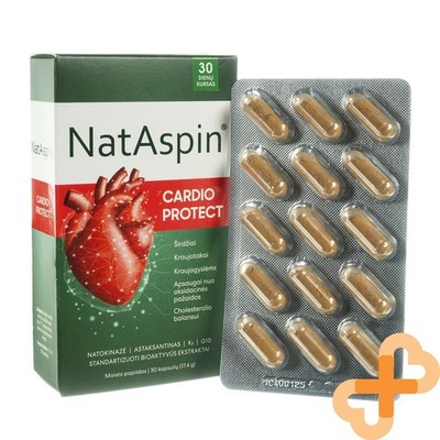 NATASPIN Cardio Protect 30 Kapseln Herzgesundheit Q10 Vitamin K2