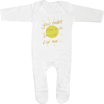 Baby Strampler Jumpsuits / Schlafanzüge ''You Make The Sun Shine For Me'' (SS048470)