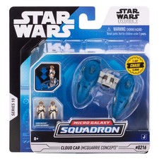 Cloud Car Concept Micro Galaxy Squadron 0216 - Star Wars - RARE 1 of 5 000