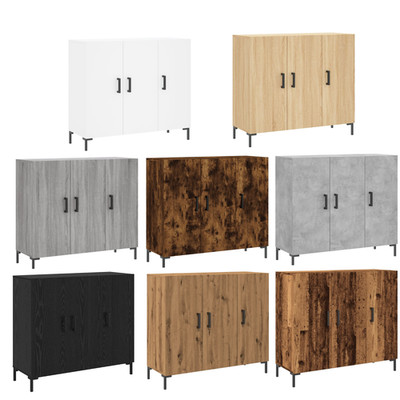 Sideboard Beistellschrank Küchenschrank Regalebene 90x34x80 cm Holzwerkstoff