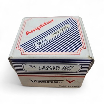 Viewsonics Proformance VSA-608C 6 Output Cable TV Amplifier New Open Box