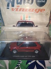Citroen Saxo 16V VTS 2000 Scala 1/24 Auto Vintage Europe Collection Uscita N 94