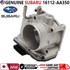 GENUINE Subaru Throttle Body For 2010-2012 Subaru Legacy Outback H4, 16112-AA350