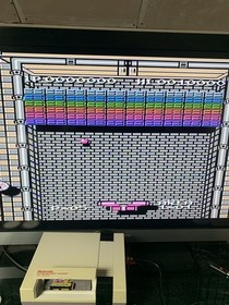 Crackout Nintendo NES Game Cart UK Edition very good condition. 