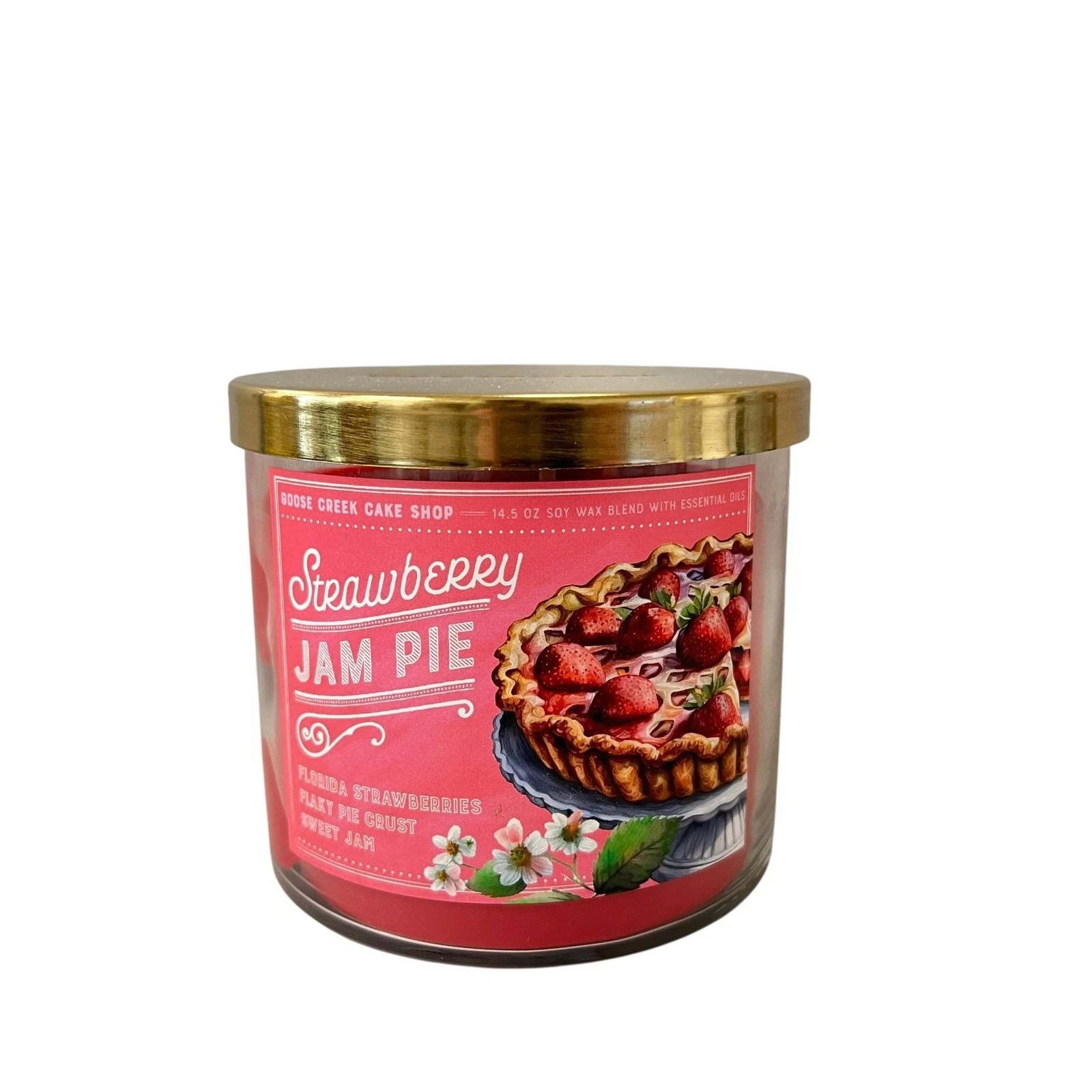Goose Creek Candle Strawberry Jam Pie Candle - Thumbnail 5