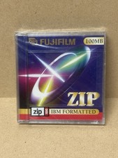 Fujifilm ZIP 100 MB Disk IBM formatted Iomega...