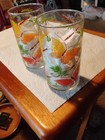 PAIR of VINTAGE LIBBEY BUTTERFY GASSES — photo 2